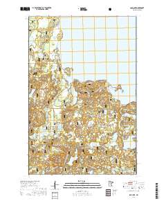 Jack Lake 2019 topographic map thumbnail