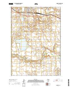Janesville 2019 topographic map thumbnail