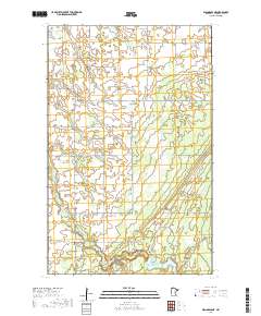 Wannaska NE 2019 topographic map thumbnail