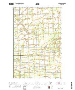 Wannaska SW 2019 topographic map thumbnail