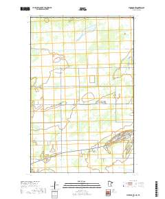 Warroad NW 2019 topographic map thumbnail