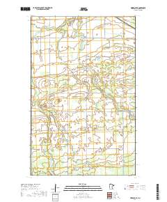 Warroad SE 2019 topographic map thumbnail