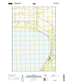 Waskish 2019 topographic map thumbnail