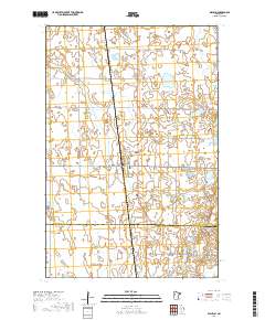 Waubun 2019 topographic map thumbnail