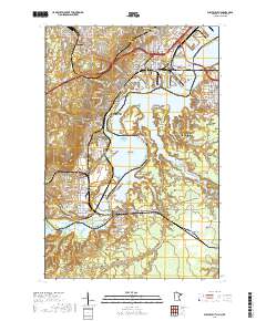 West Duluth 2019 topographic map thumbnail
