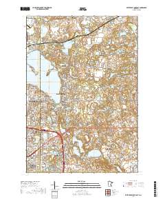 White Bear Lake East 2019 topographic map thumbnail