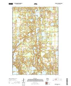 White Fish Lake 2019 topographic map thumbnail