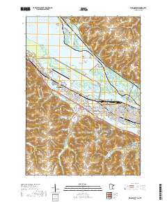 Winona West 2019 topographic map thumbnail