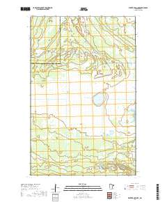 Winter Road Lake 2019 topographic map thumbnail