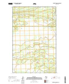 Winter Road Lake NW 2019 topographic map thumbnail