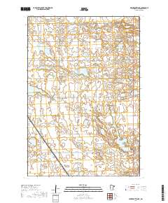 Wintermute Lake 2019 topographic map thumbnail