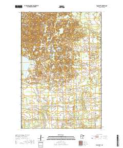 Wolf Lake 2019 topographic map thumbnail