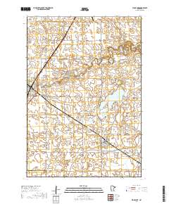 Wood Lake 2019 topographic map thumbnail
