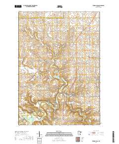 Zumbro Falls 2019 topographic map thumbnail