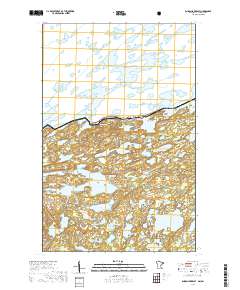 Ensign Lake East 2019 topographic map thumbnail