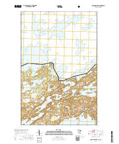 Ensign Lake West 2019 topographic map thumbnail
