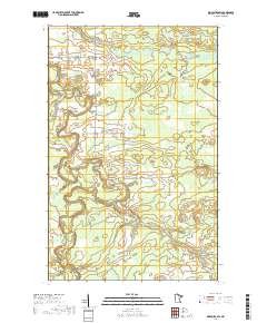 Ericsburg SW 2019 topographic map thumbnail