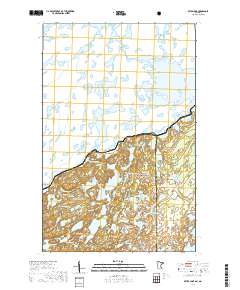 Ester Lake 2019 topographic map thumbnail