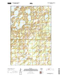 First Crow Wing Lake 2019 topographic map thumbnail