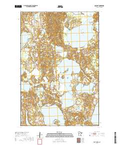 Flat Lake 2019 topographic map thumbnail