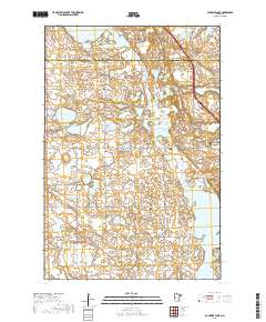 Fourmile Lake 2019 topographic map thumbnail
