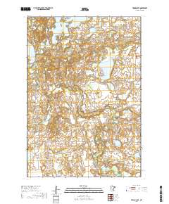 French Lake 2019 topographic map thumbnail