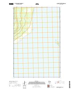 Garden Island West 2019 topographic map thumbnail