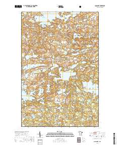 Gillis Lake 2019 topographic map thumbnail
