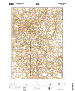 Gislason Lake 2019 topographic map thumbnail