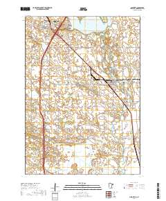 Glenville 2019 topographic map thumbnail