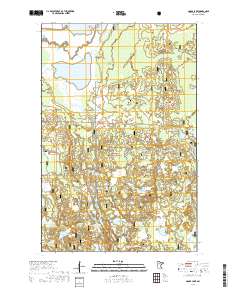 Goose Lake 2019 topographic map thumbnail