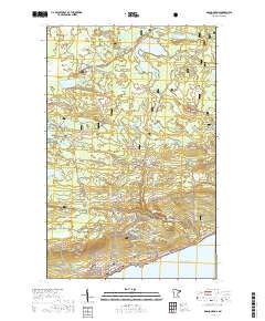 Grand Marais 2019 topographic map thumbnail