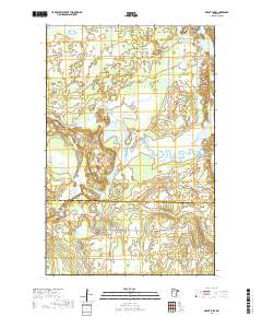 Grant Lake 2019 topographic map thumbnail