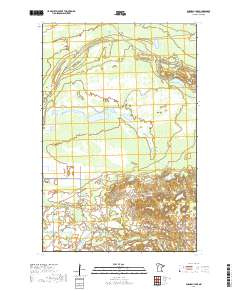 Gurneau Lake 2019 topographic map thumbnail