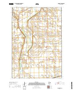 Hancock SW 2019 topographic map thumbnail