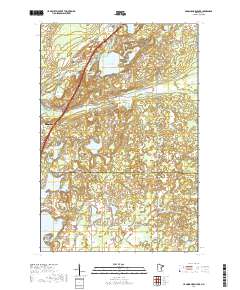 Hanging Horn Lake 2019 topographic map thumbnail
