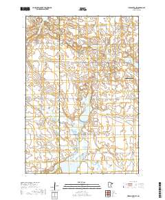Heron Lake NW 2019 topographic map thumbnail