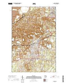 Hibbing 2019 topographic map thumbnail
