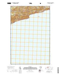Good Harbor Bay 2019 topographic map thumbnail