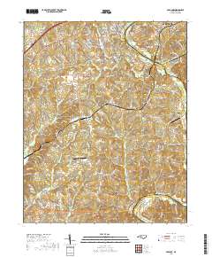 Advance 2019 topographic map thumbnail