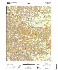 Anderson Creek 2019 topographic map thumbnail