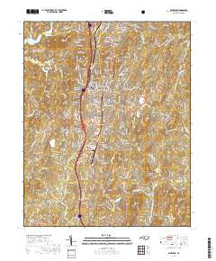 Asheboro 2019 topographic map thumbnail