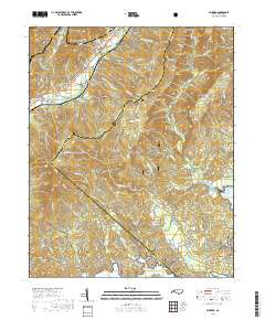 Ashford 2019 topographic map thumbnail