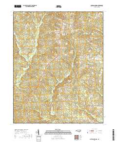 Aurelian Springs 2019 topographic map thumbnail