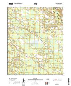 Autryville 2019 topographic map thumbnail