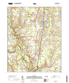 Ayden 2019 topographic map thumbnail