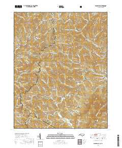 Baldwin Gap 2019 topographic map thumbnail