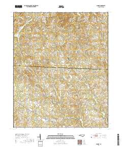 Banoak 2019 topographic map thumbnail