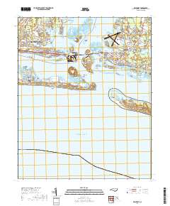 Beaufort 2019 topographic map thumbnail