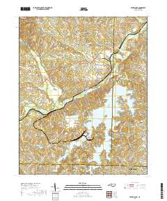 Belews Lake 2019 topographic map thumbnail